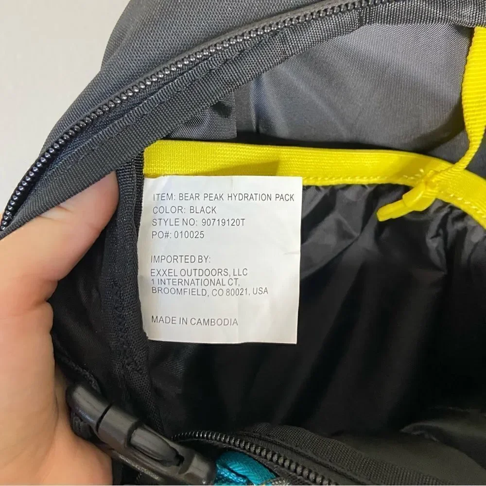 Sierra designs water Backpack black